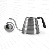کتل قهوه دمی استیل 1 لیتری ترمومتردار