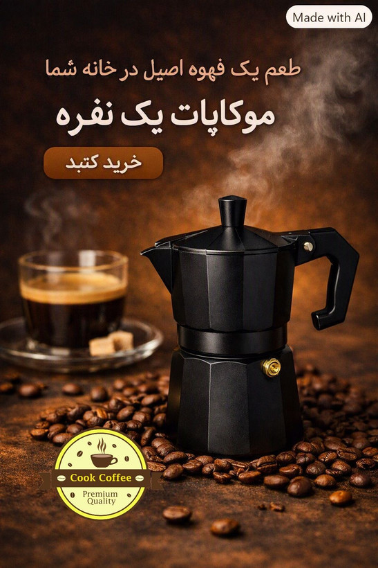 موکاپات مشکی آلومینیومی سایز 1