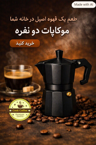 موکاپات مشکی آلومینیومی سایز 2
