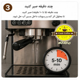 مایع شستشو و رسوب زدا دستگاه قهوه ساز خانگی دوقلو برند سانتوس